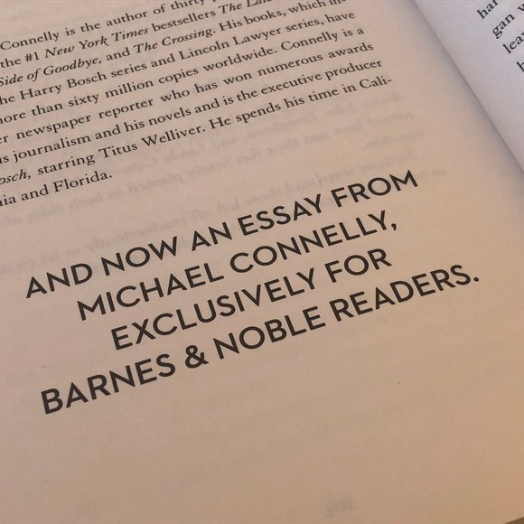 Michael Connelly Two Kinds of Truth Bosch Hardcover BARNES & NOBLE EXCLUSIVE - Picture 8 of 9